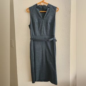 Ann Taylor blue work dress (Sz 4)